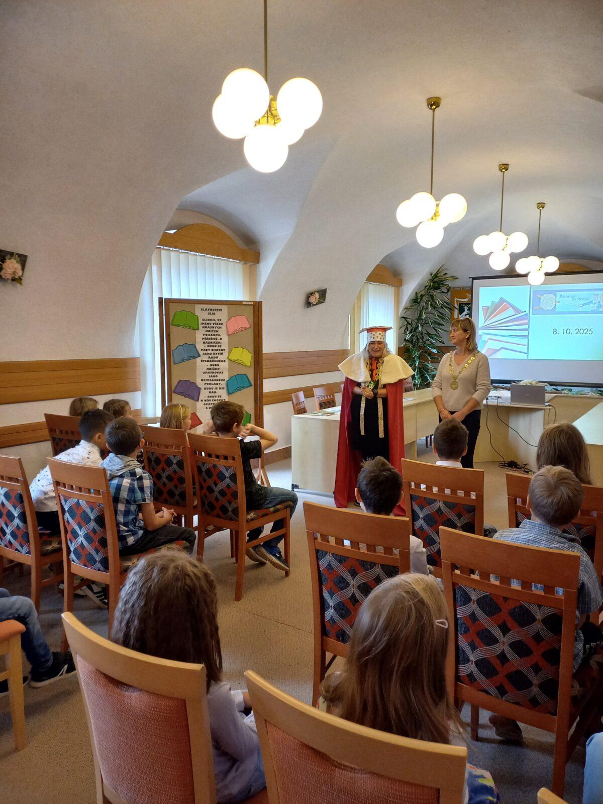 Pasování druháčků na čtenáře - 2