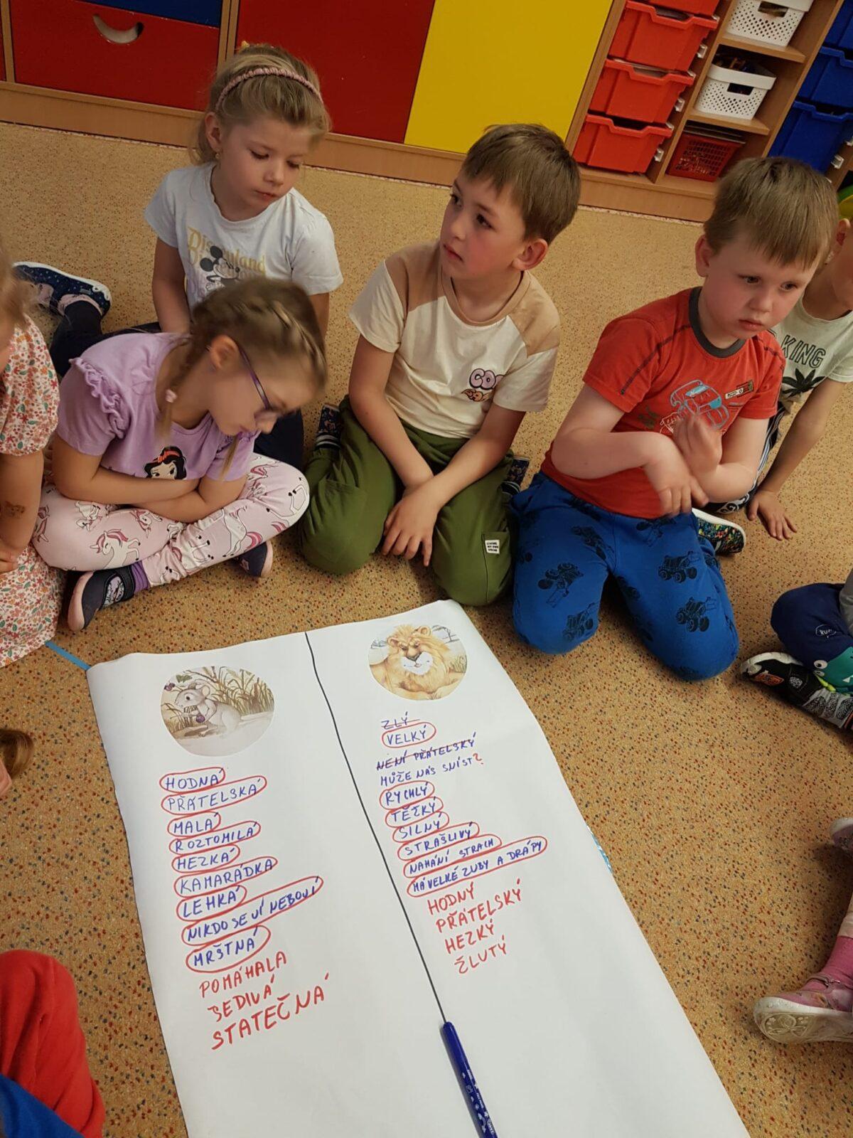 SOVIČKY: ROZVOJ ČTENÁŘSKÉ GRAMOTNOSTI V MŠ - ZVÍŘATA - 2