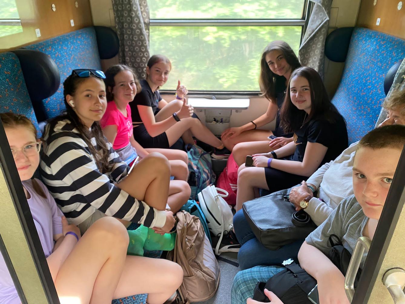 8. třída na výletě - 2