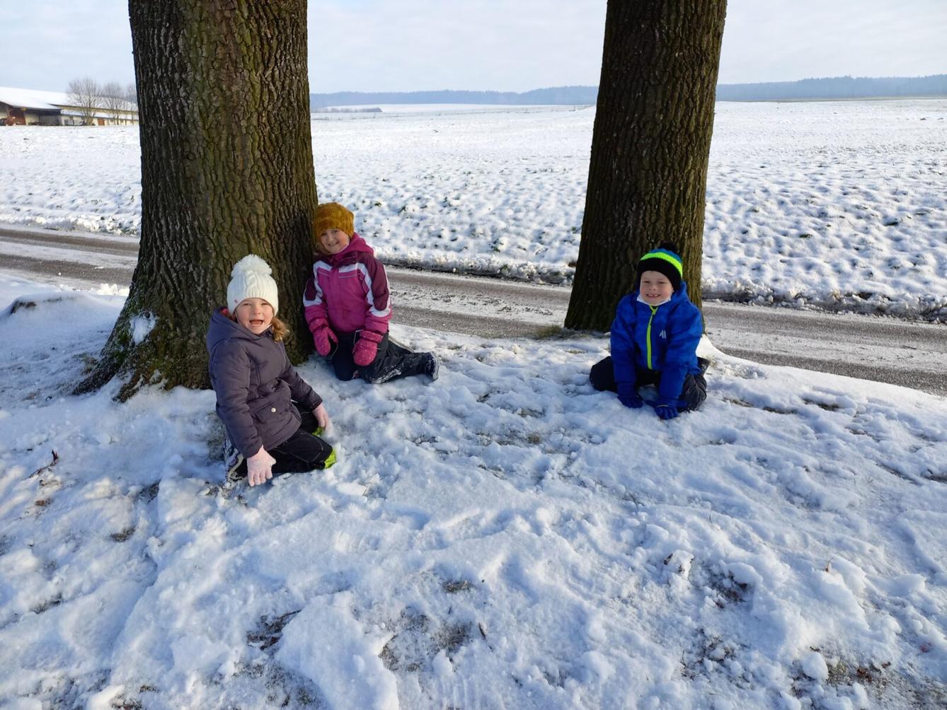 Prvňáčci na sněhu - 3