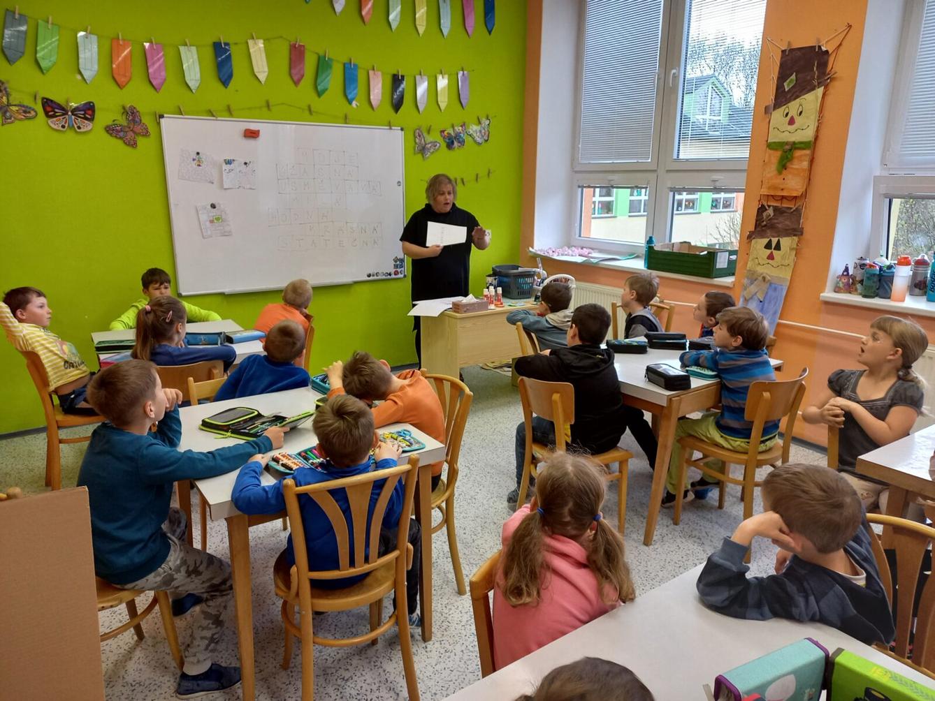 Prvňáčci pečou pro maminky - 2