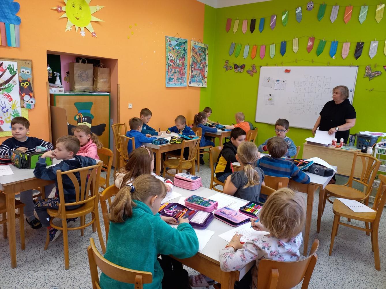 Prvňáčci pečou pro maminky - 3