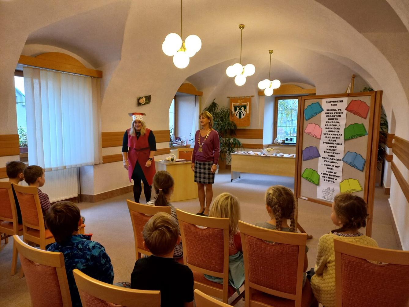 Pasování druháčků na čtenáře - 2