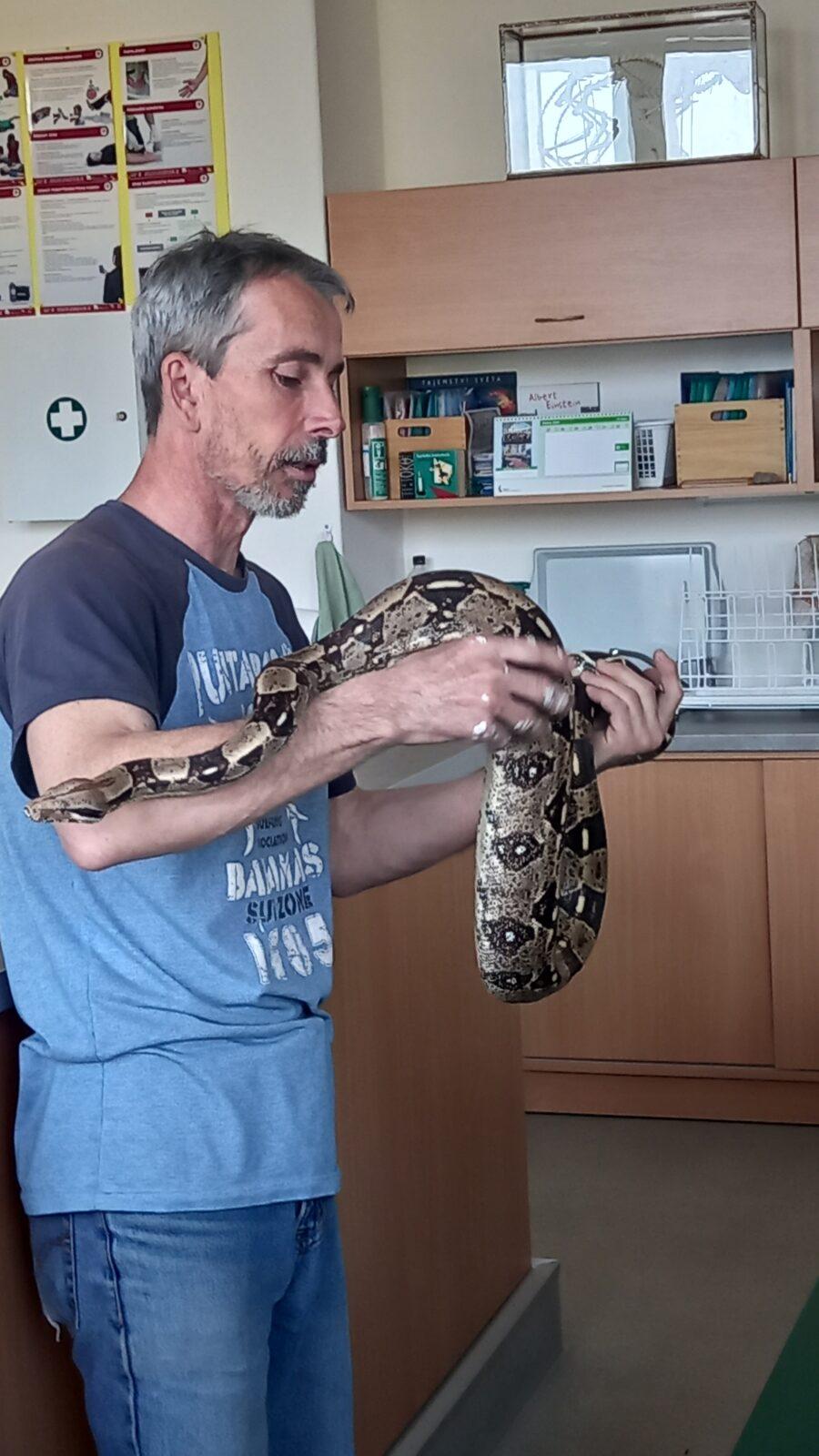 Přednáška s ukázkami exotických zvířat - 3