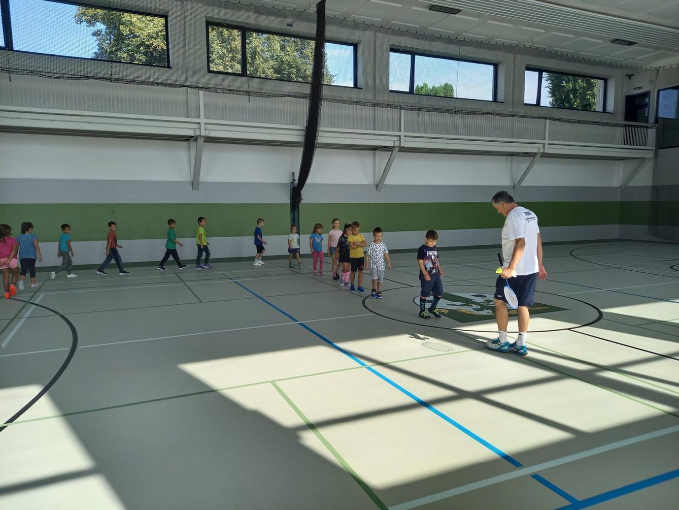 Ukázková hodina badmintonu - 7