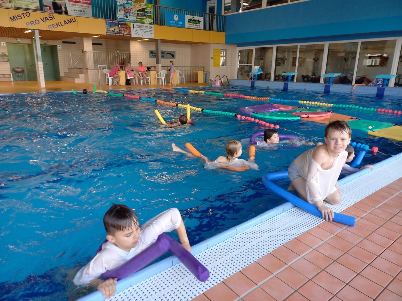 Plavání druháčků a třeťáčků pokračuje... - 2