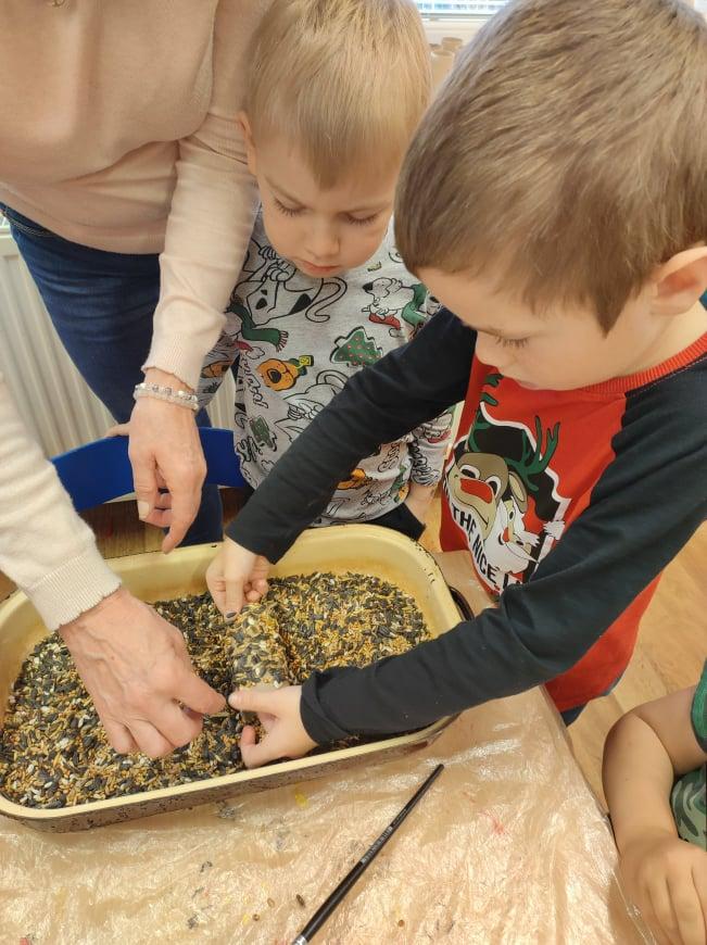 Tvoříme krmítka a LIŠKA - 7