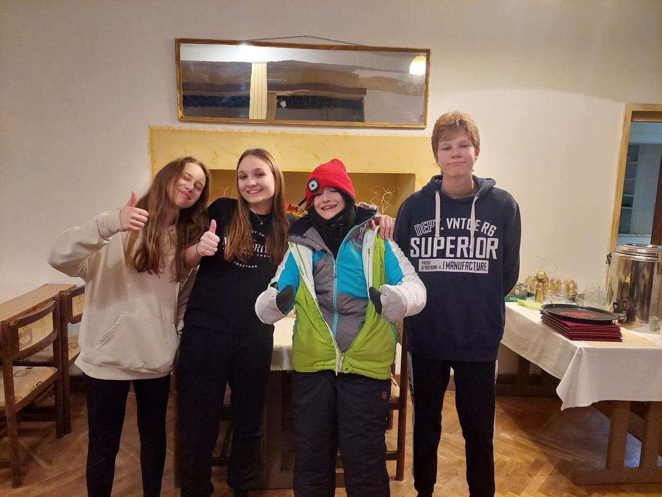 Lyžařský výcvik - Šerlišský mlýn, den 1. - 5