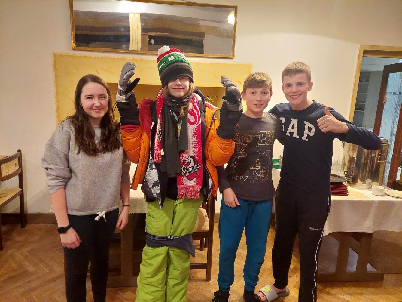 Lyžařský výcvik - Šerlišský mlýn, den 1. - 8