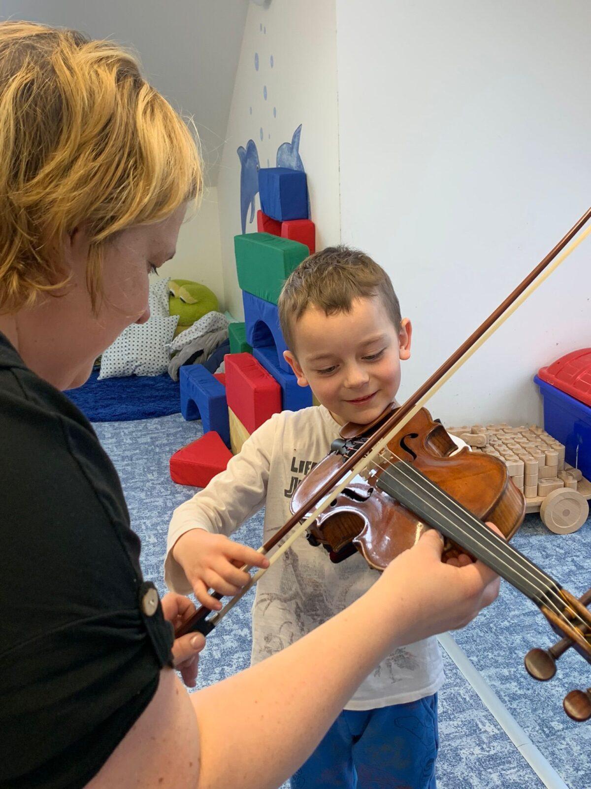 návštěva ze ZUŠ - 2