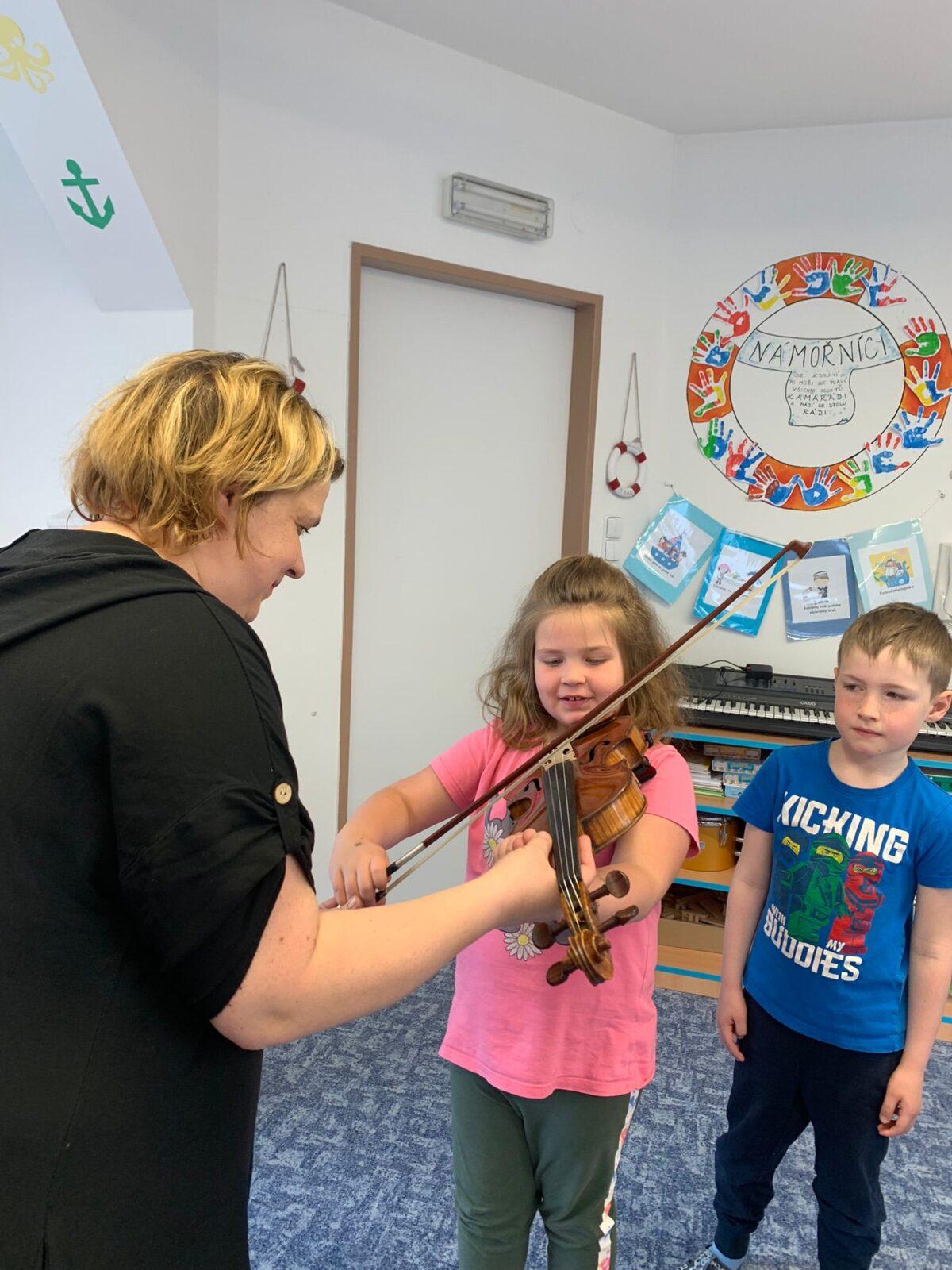 návštěva ze ZUŠ - 3