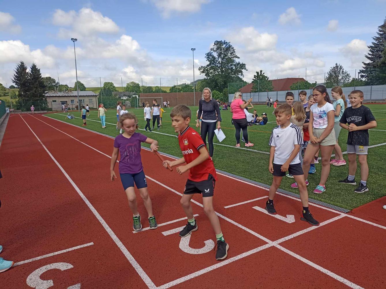Běžecké štafety na 1. stupni - 10