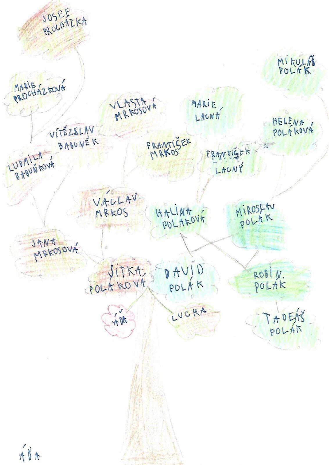 Dopis a rodokmen u druháčků - 1