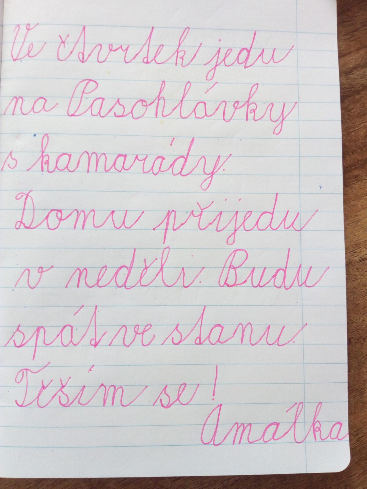 Domškoláctví u prvňáčků - 3