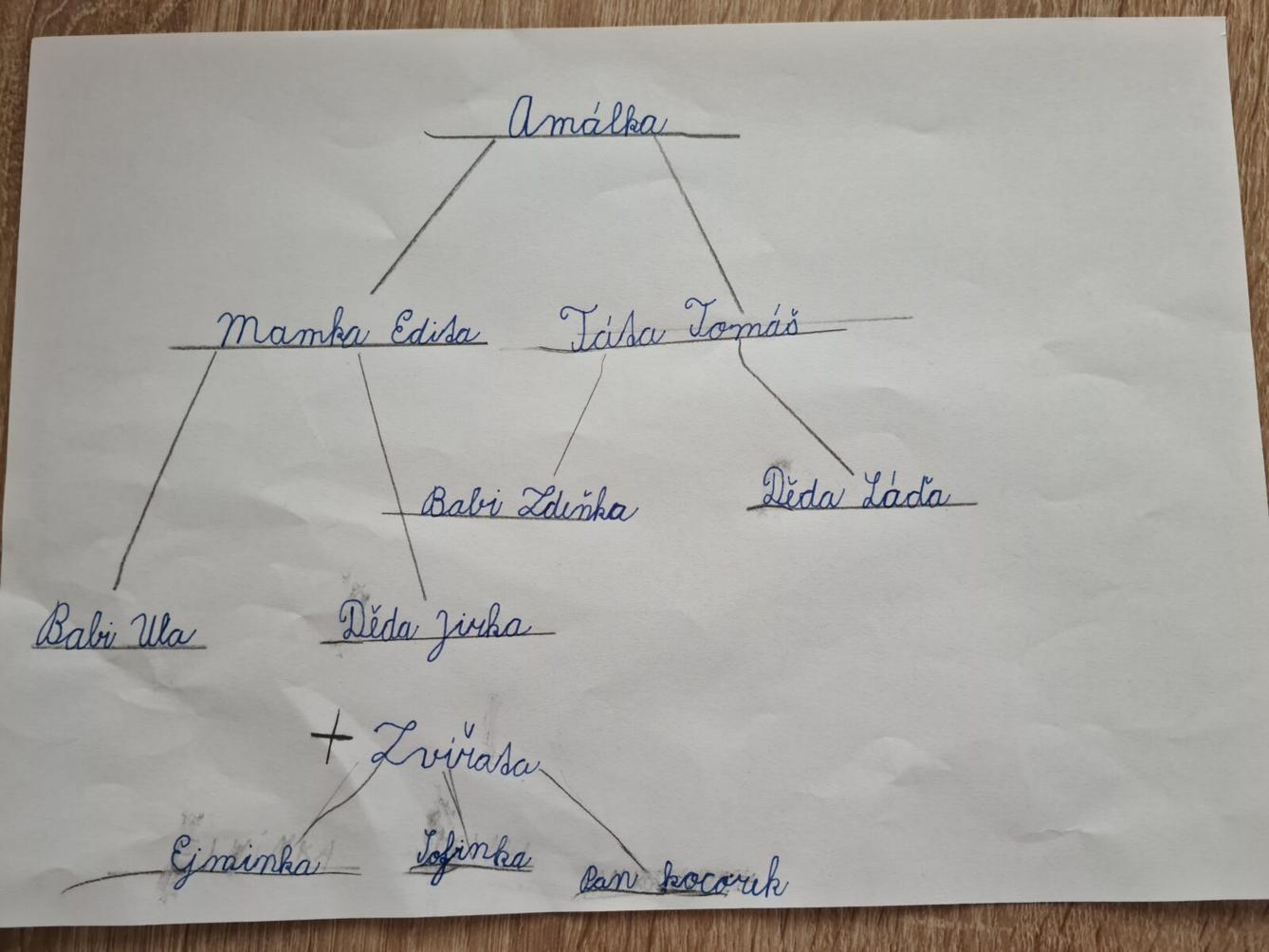 Dopis a rodokmen u druháčků - 7