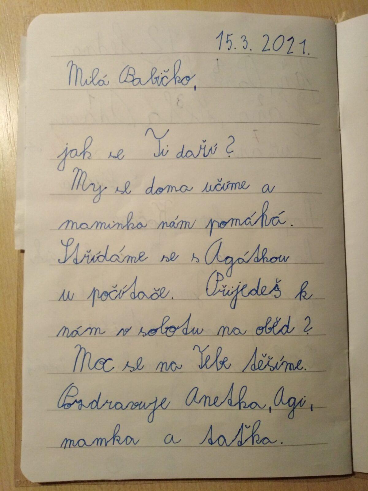 Dopis a rodokmen u druháčků - 8