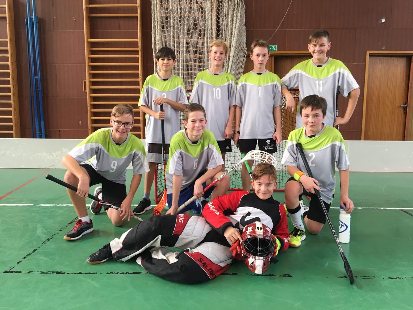 Postup mladších florbalistů do okresu - 1