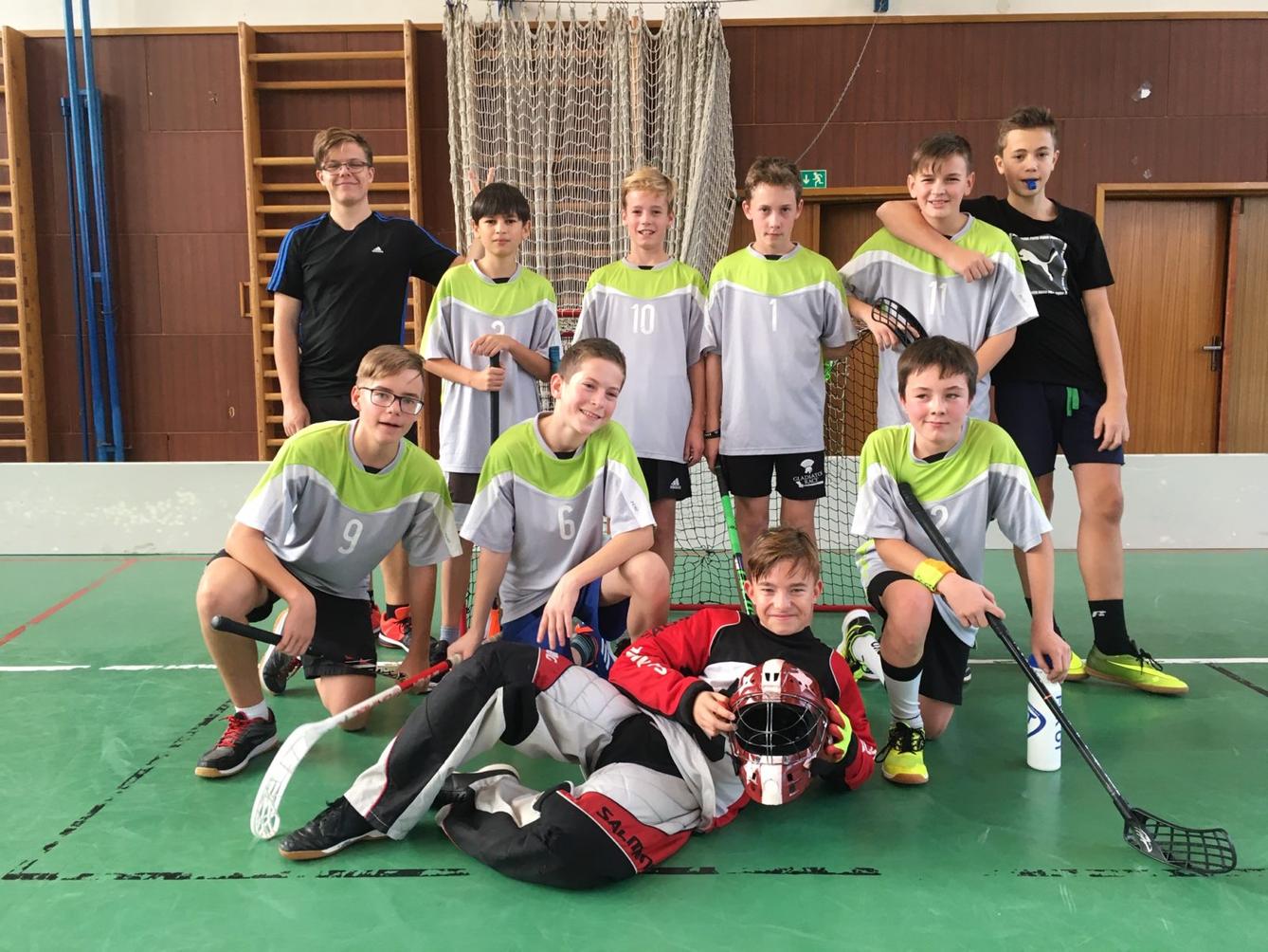 Postup mladších florbalistů do okresu - 2