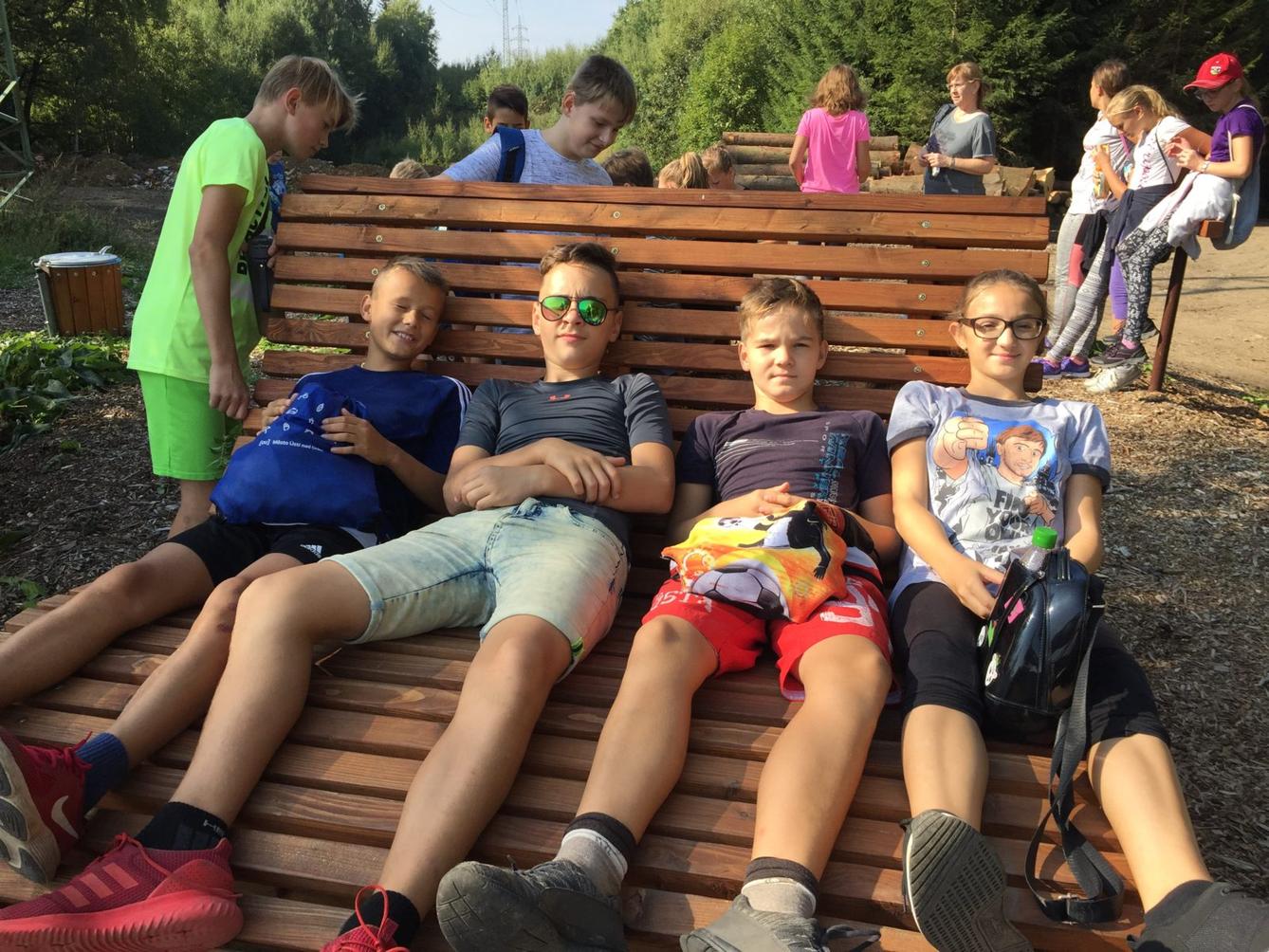 Sedmáci na naučné stezce - 1