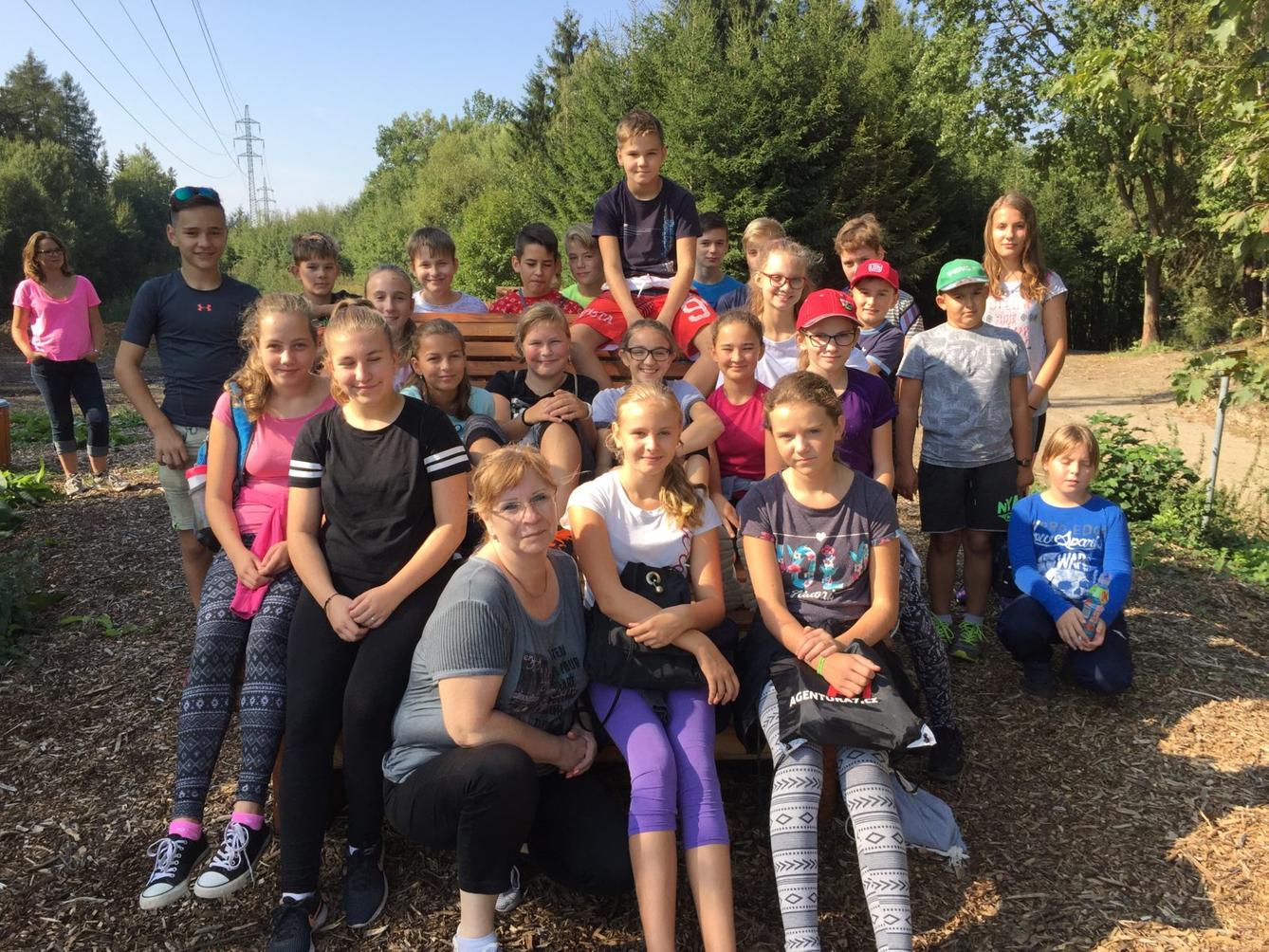 Sedmáci na naučné stezce - 2