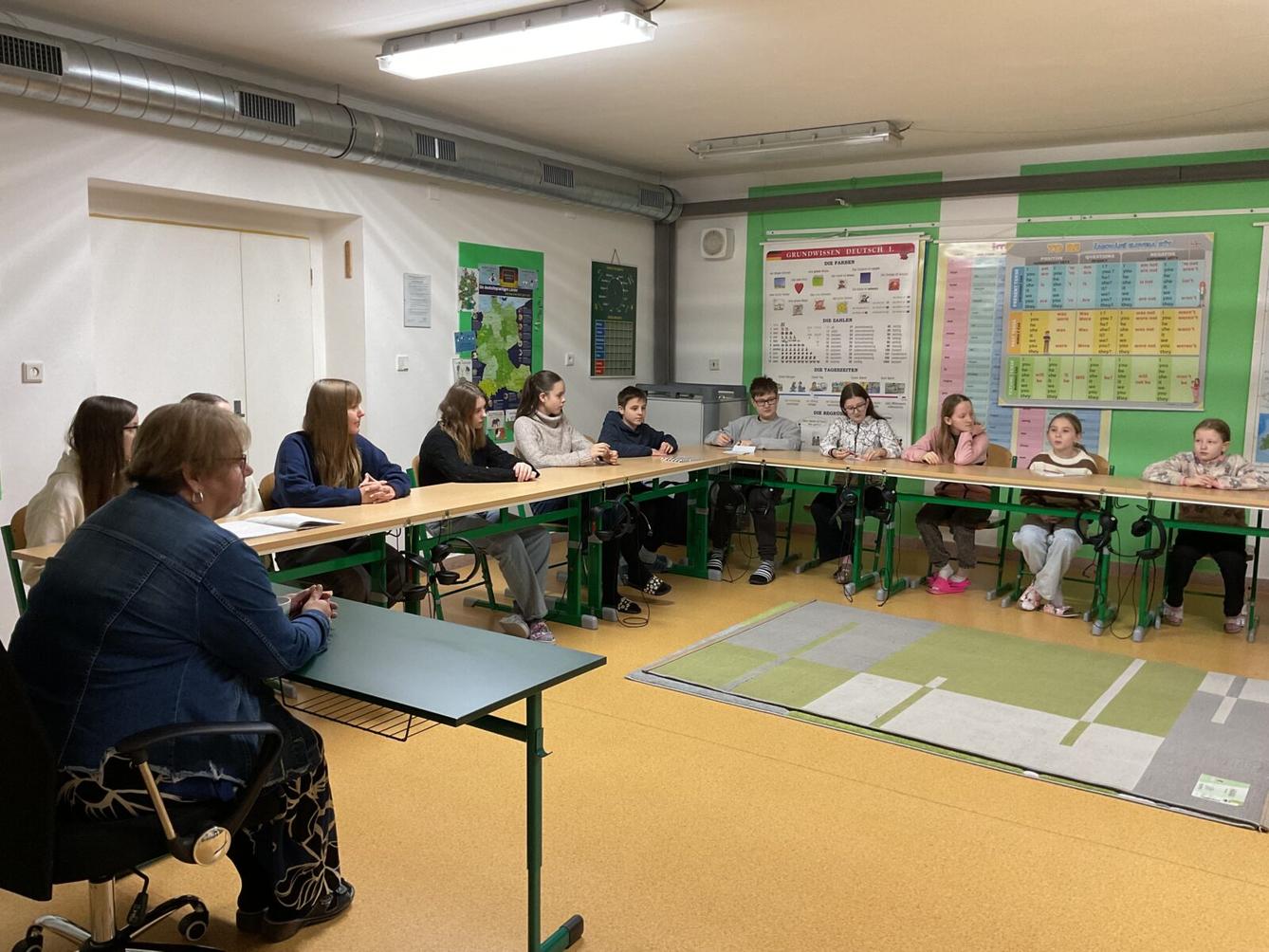 Setkání členů Žákovského parlamentu s paní ředitelkou - 1