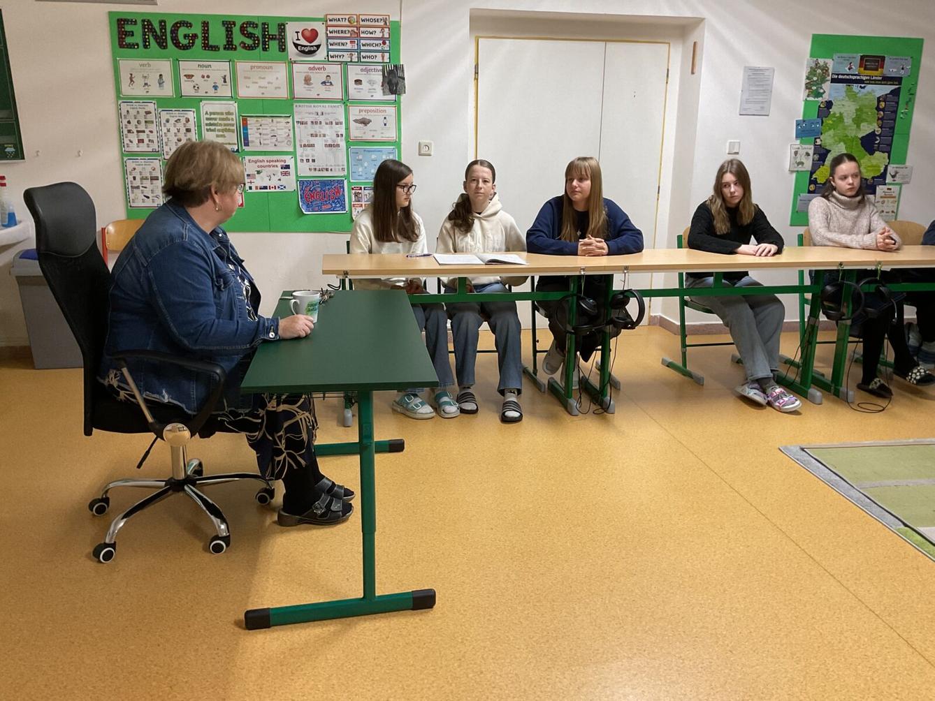 Setkání členů Žákovského parlamentu s paní ředitelkou - 4