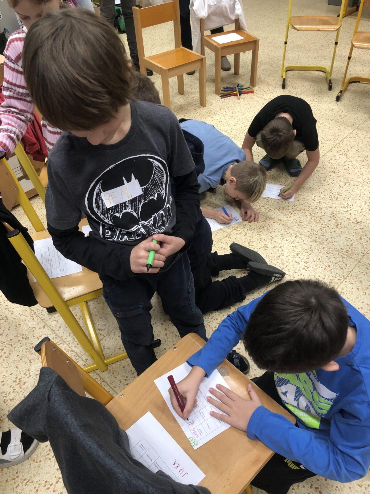 Stonožka ve 3.A - 2