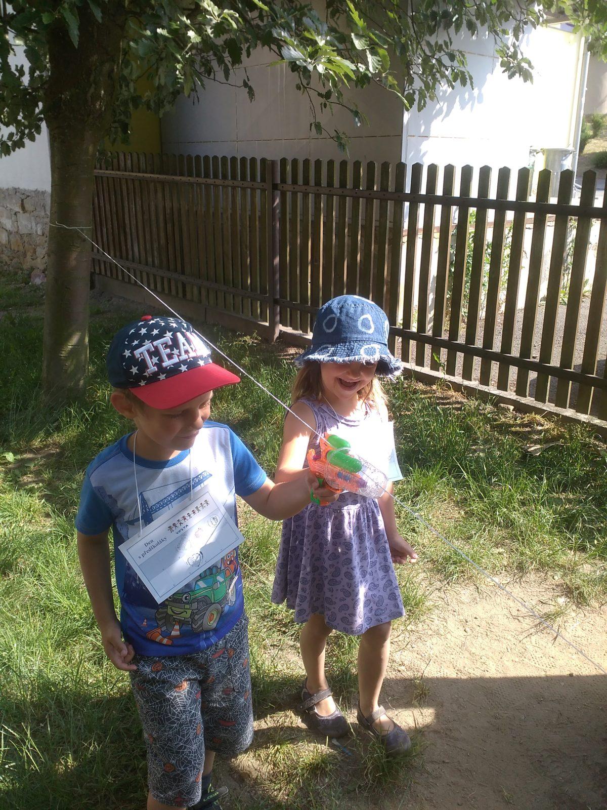 Návštěva předškoláků u deváťáků ve škole - 17