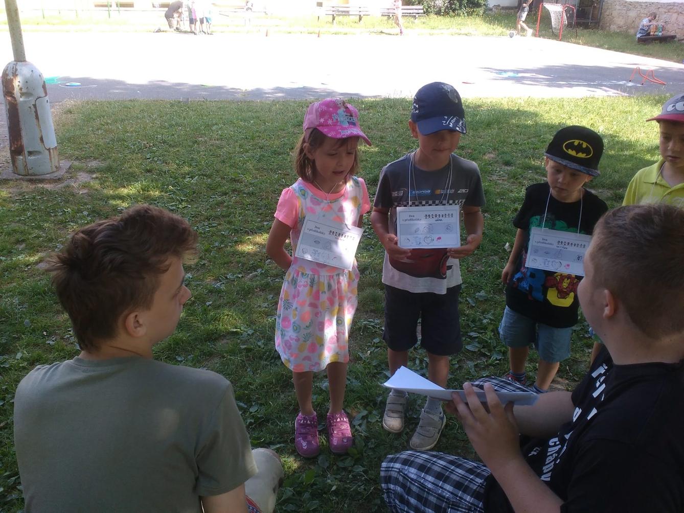 Návštěva předškoláků u deváťáků ve škole - 28