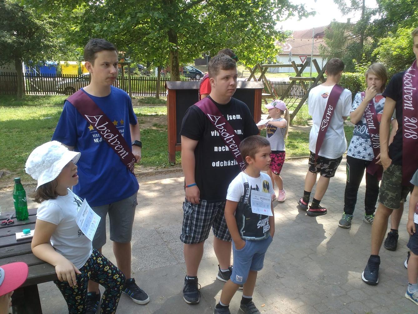 Návštěva předškoláků u deváťáků ve škole - 51