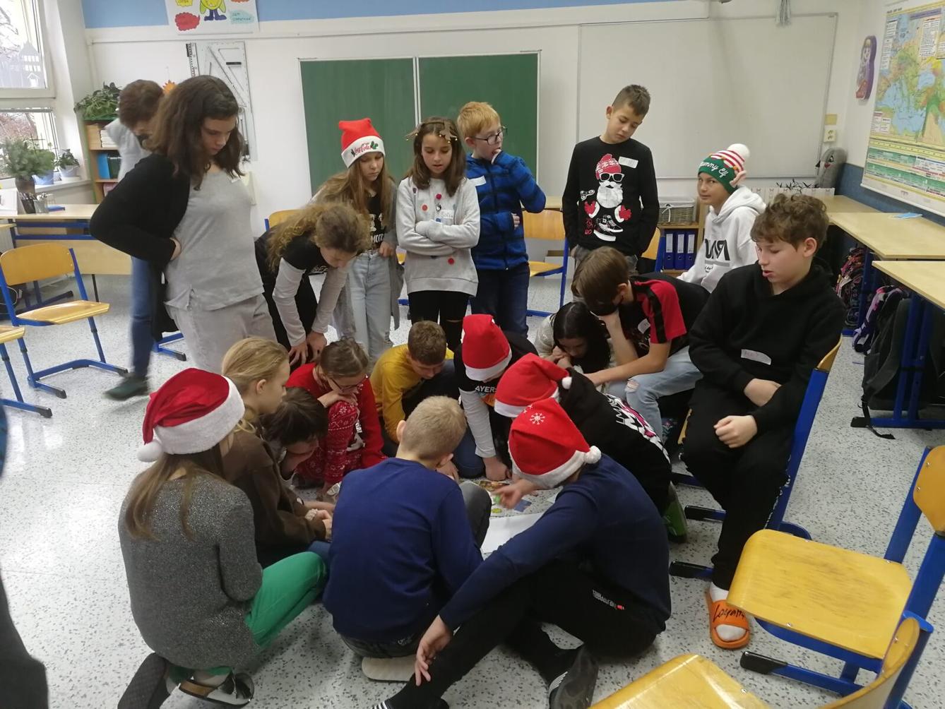 Před tabulí, za tabulí - třída 6. A - 3