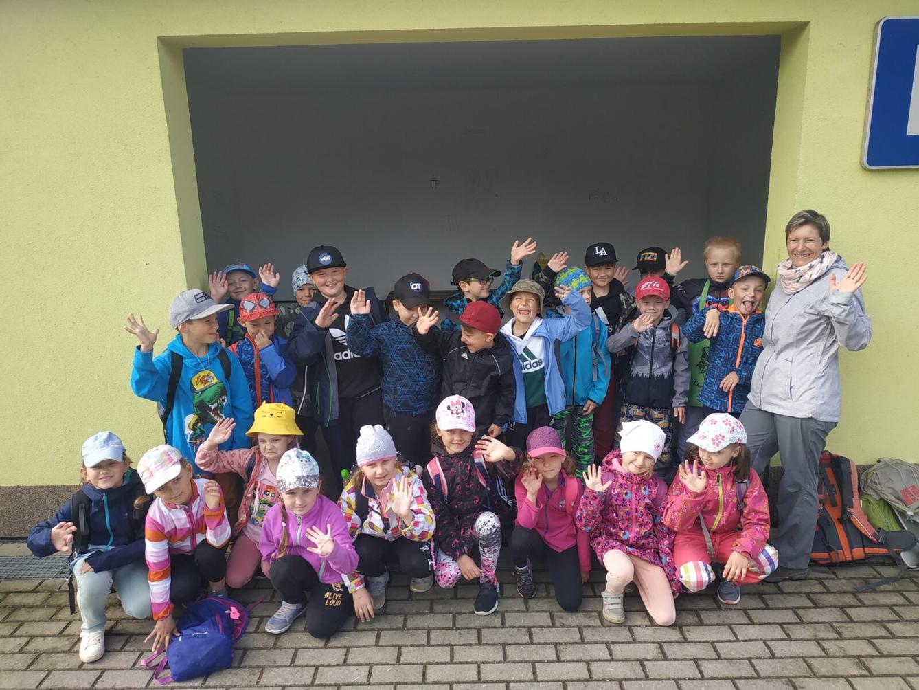 Prvňáčci na výletě v Letohradě - 2