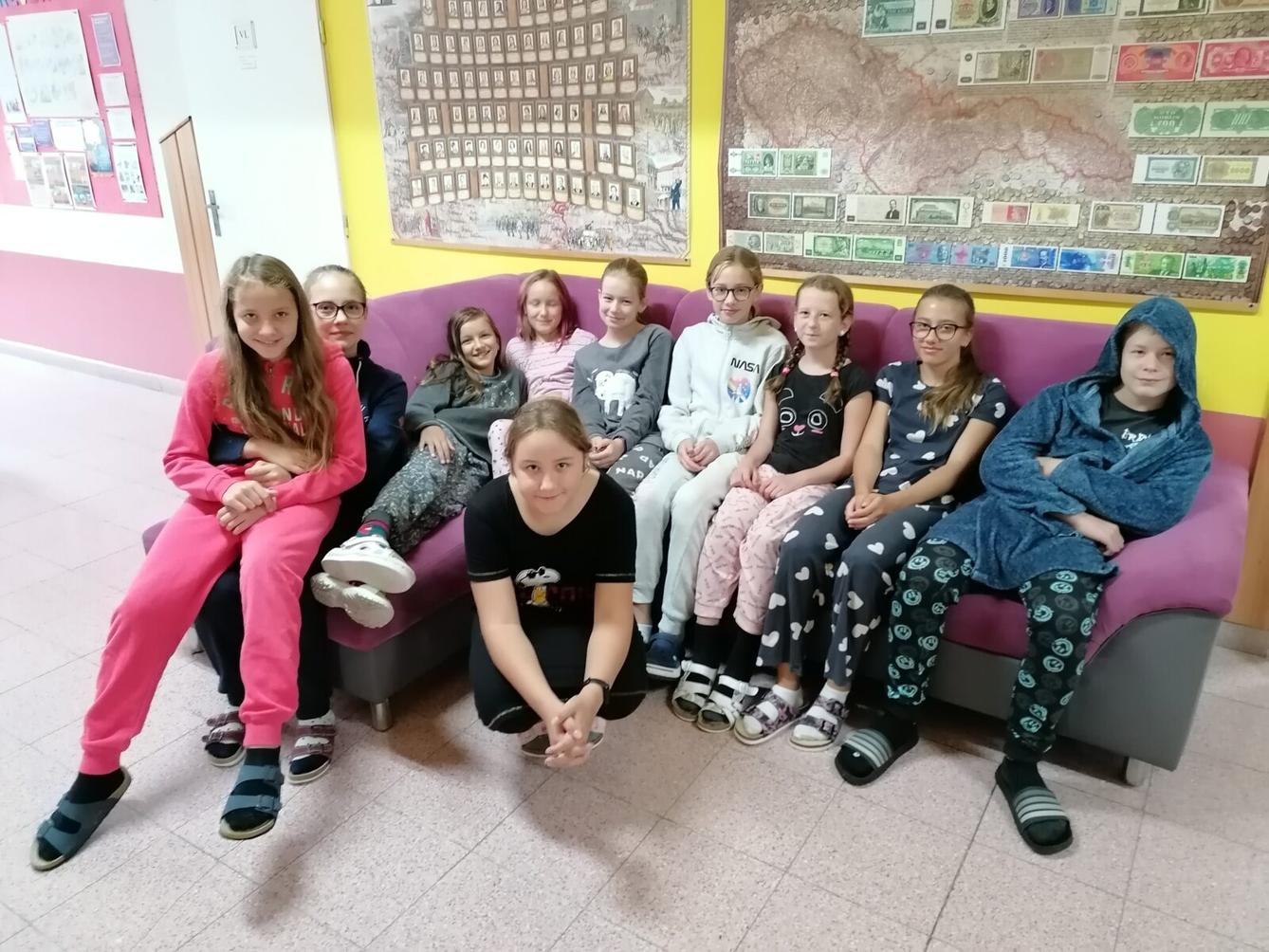 Barevný týden - pyžamový pátek - 2