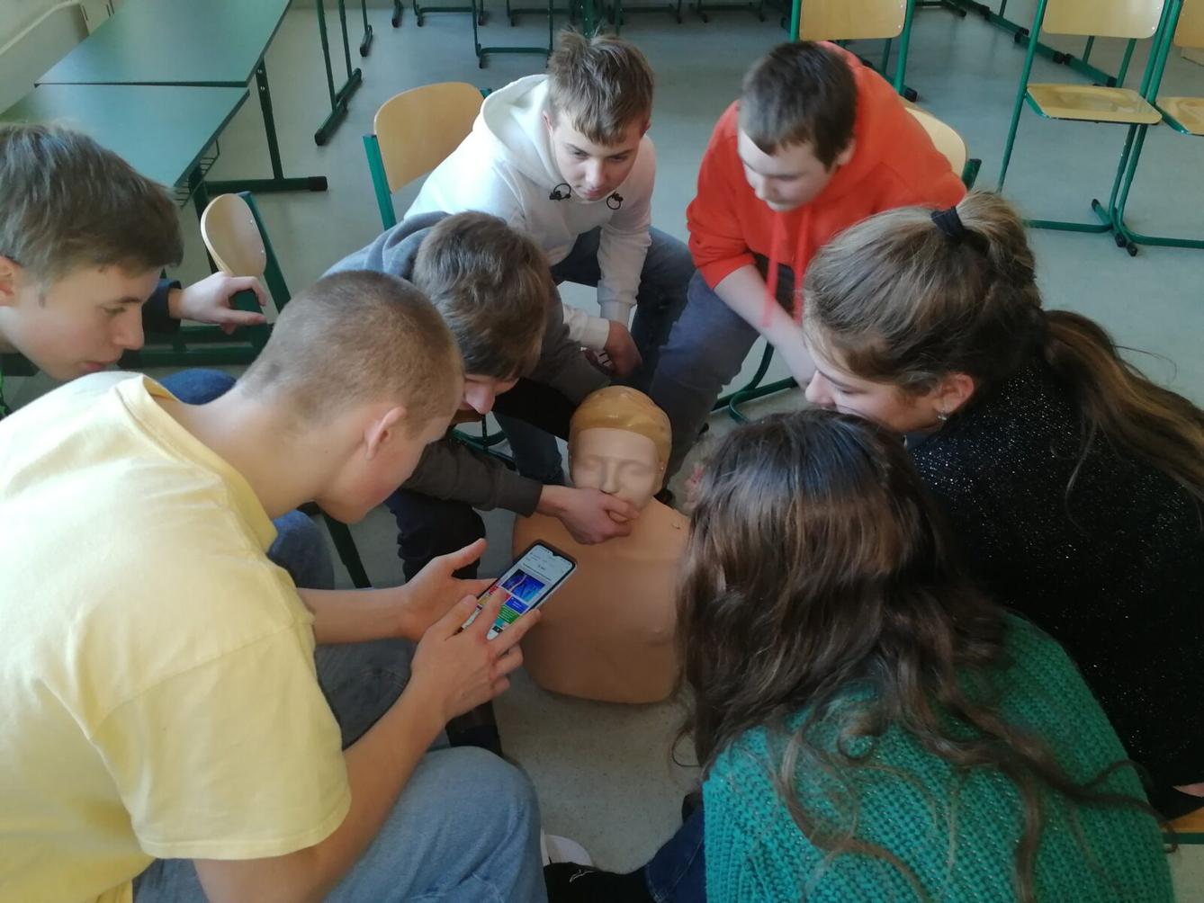 První pomoc v 8. třídě - 5