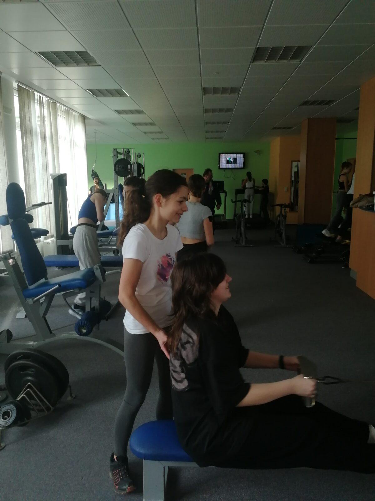 Návštěva posilovny - 5