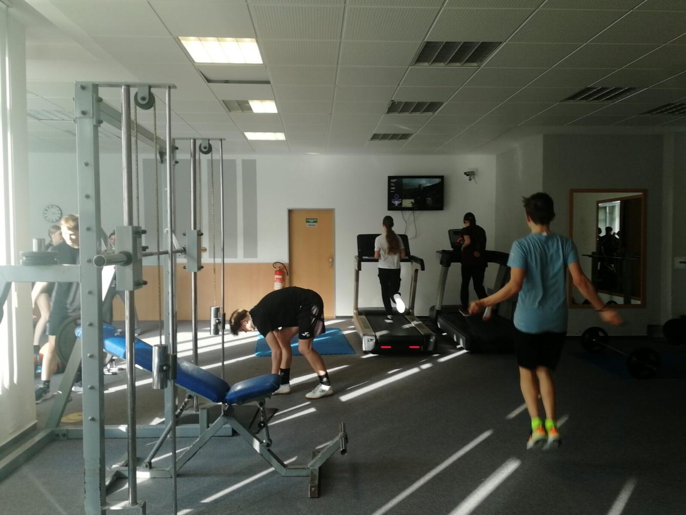 Návštěva posilovny - žáci 9.tříd - 10