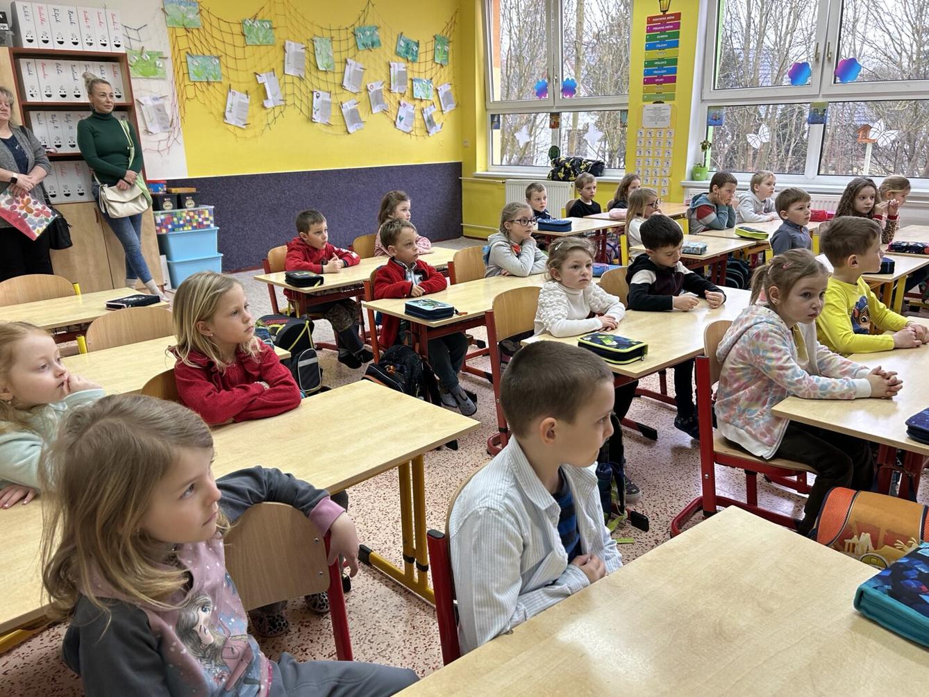 PŘEDŠKOLÁCI: NÁVŠTĚVA ZŠ - 2