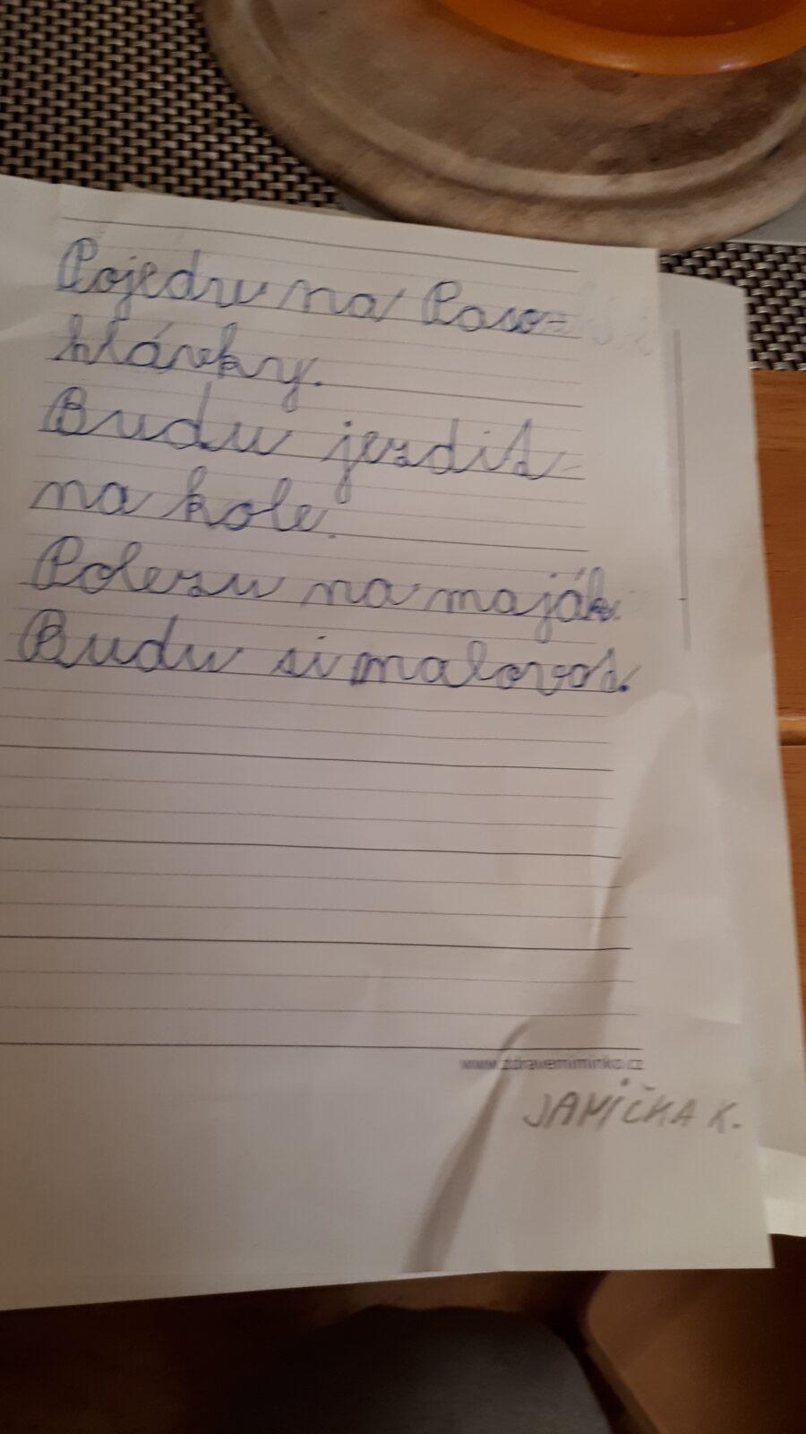 Domškoláctví u prvňáčků - 6