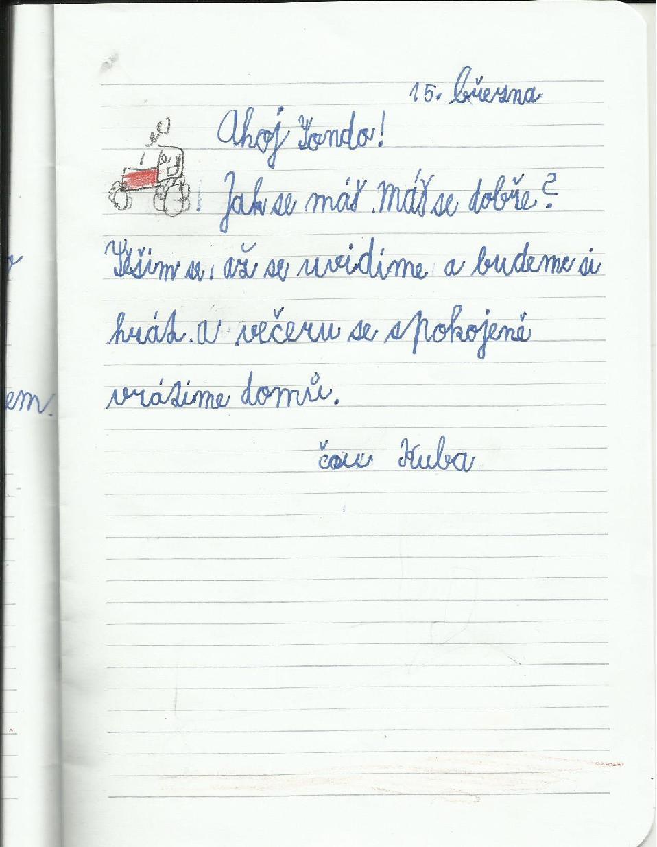 Dopis a rodokmen u druháčků - 23