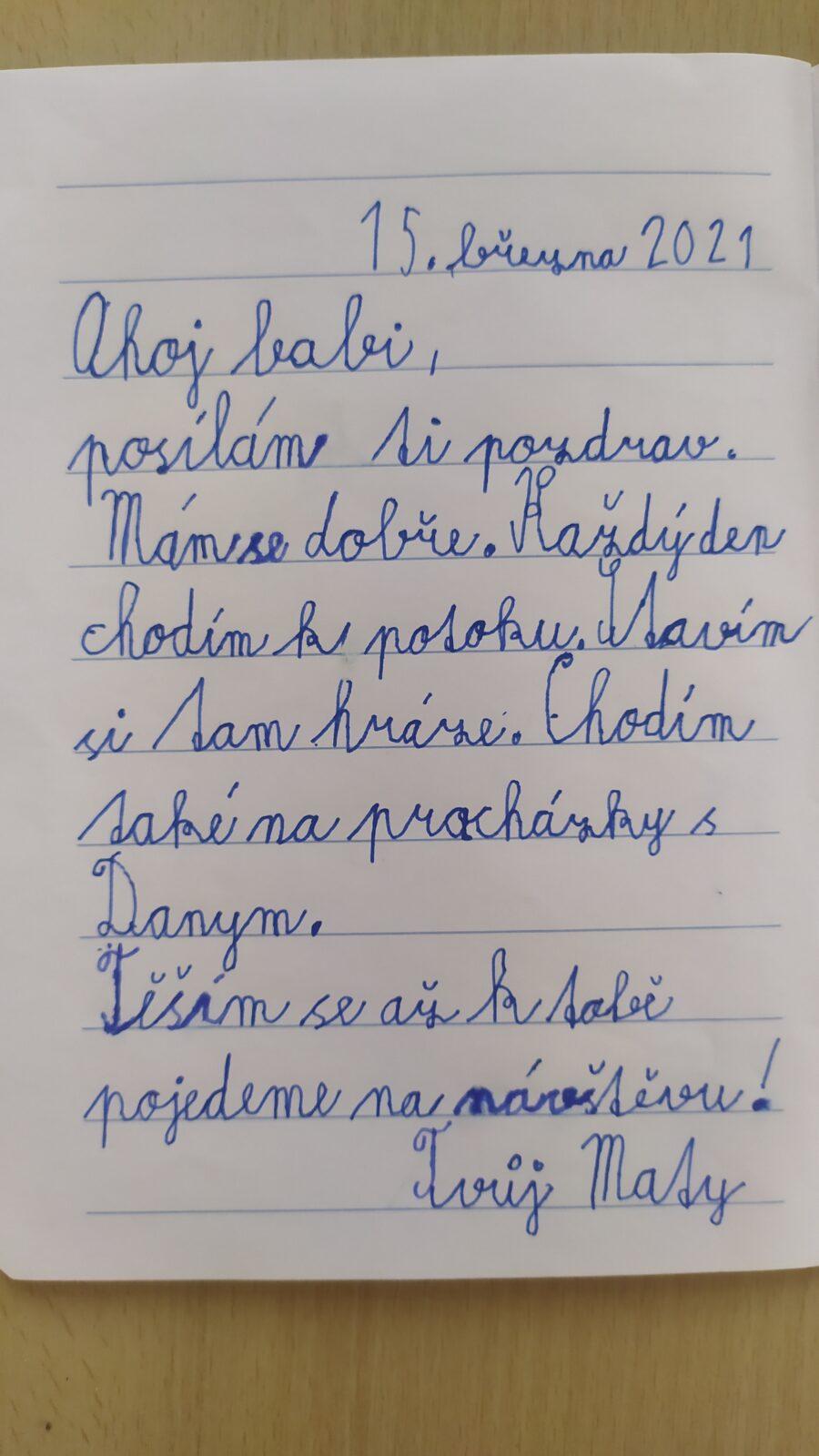 Dopis a rodokmen u druháčků - 24