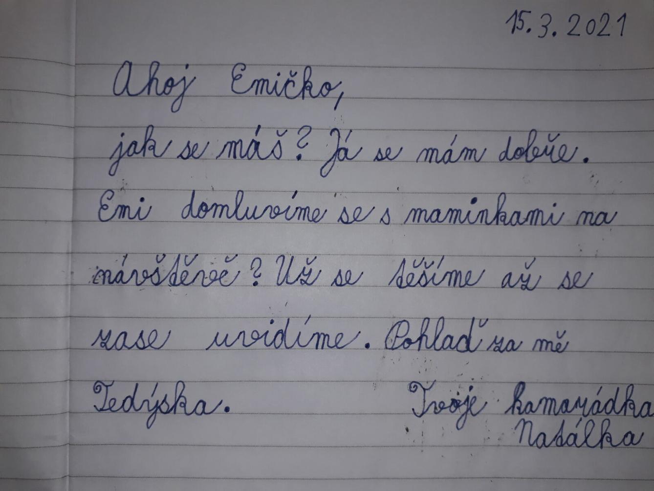 Dopis a rodokmen u druháčků - 28