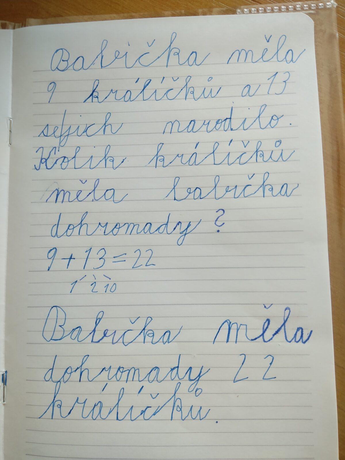 Domškoláctví u prvňáků - 36