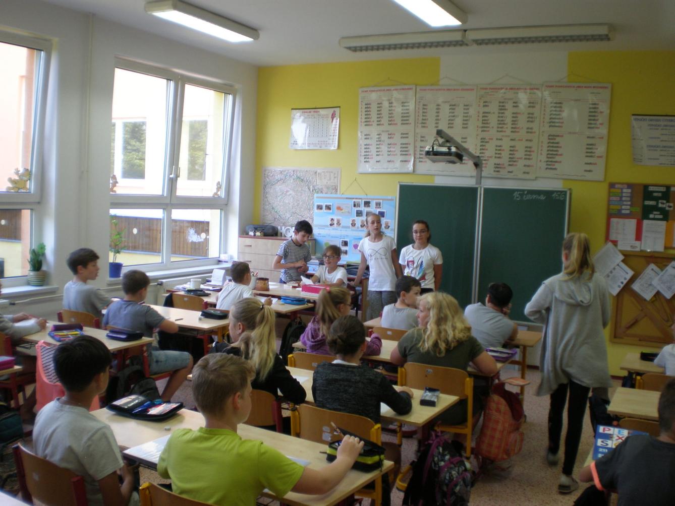 Výuka naruby v 5. třídě - 2