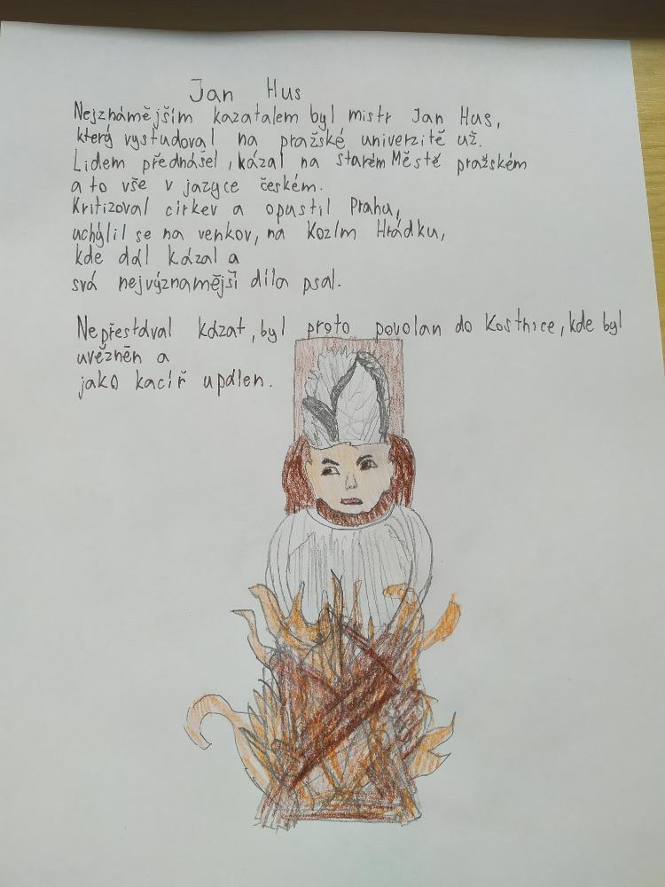 Husité v básničkách našich sedmáků - 18