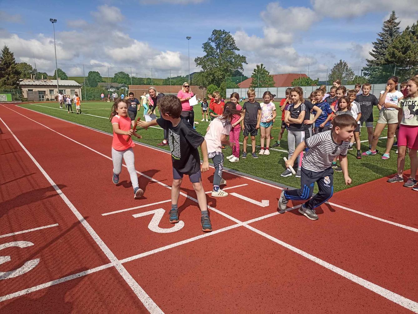 Běžecké štafety na 1. stupni - 14