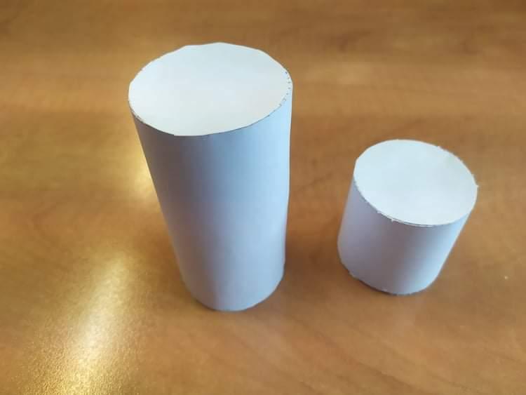 Modely válců - 8. třída - 14