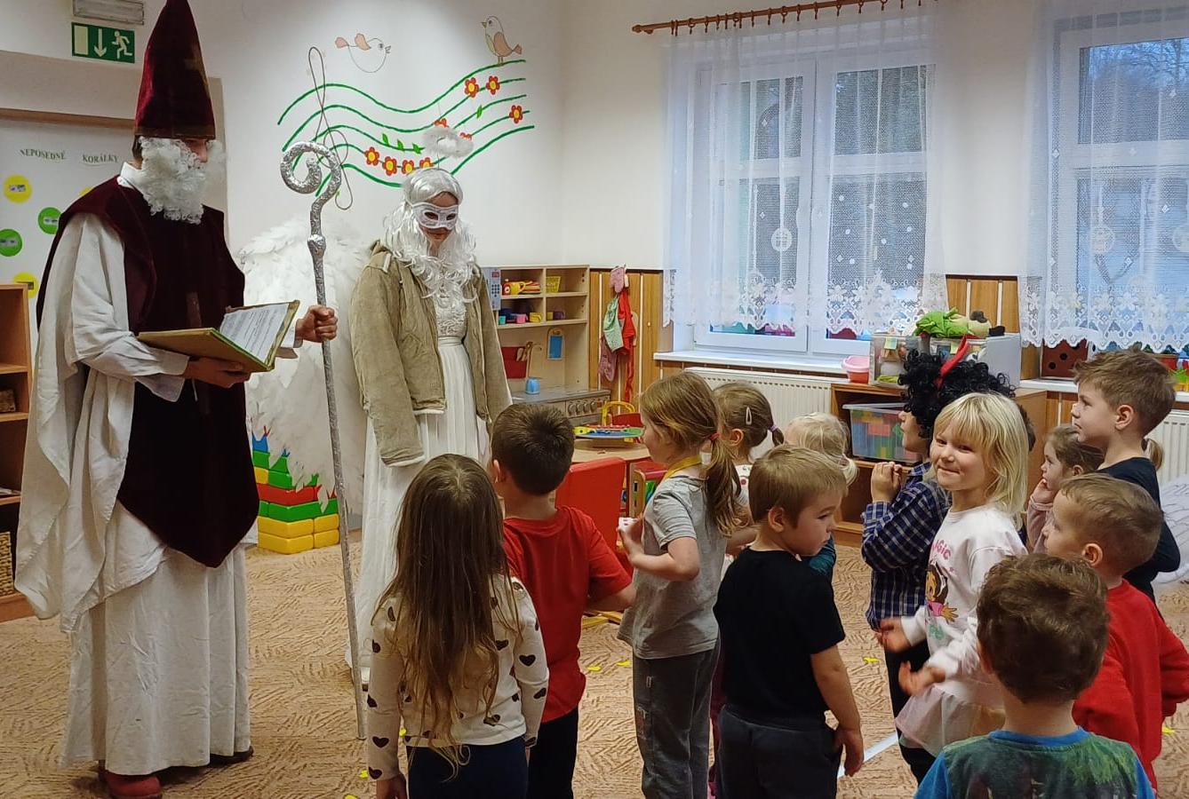 mikulášská návštěva - 1