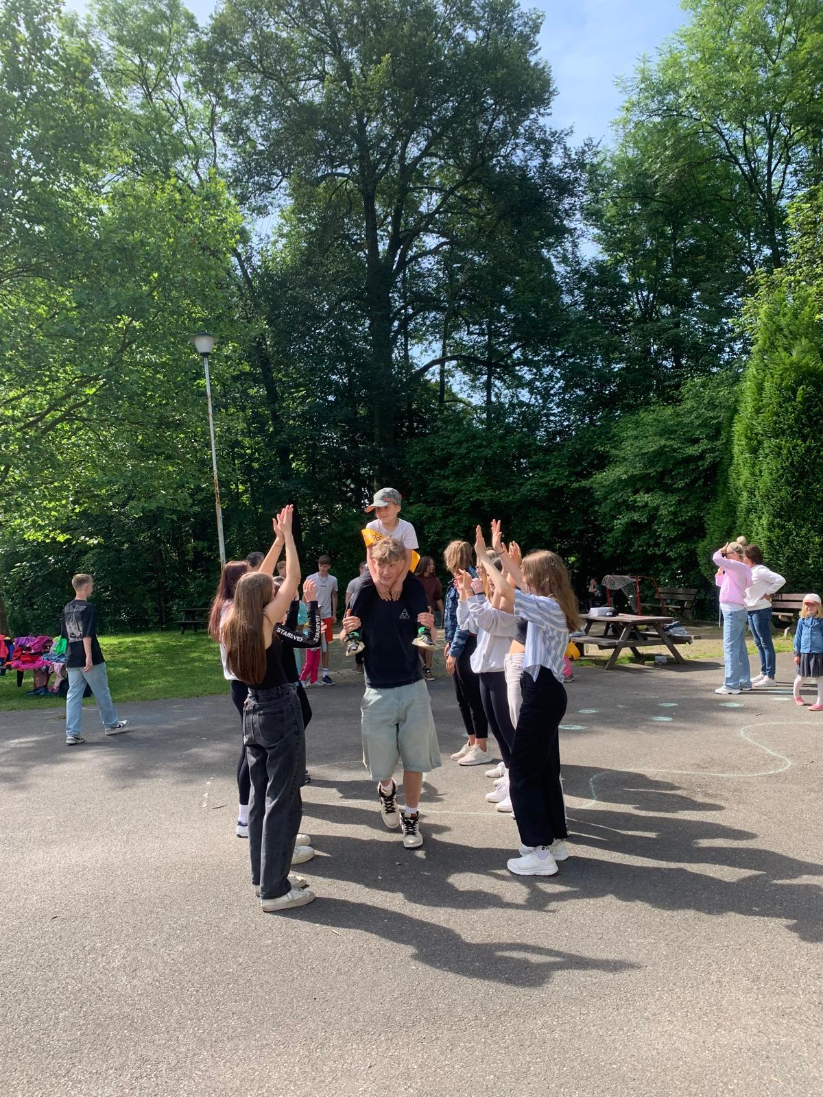 předškoláci ve škole - 1