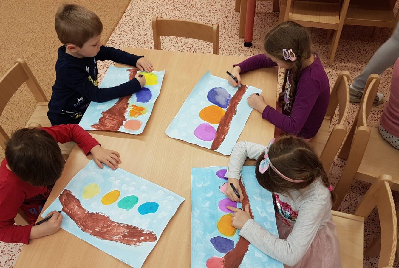 sovičky: ,,zvířata a ptáci v zimě" - 5