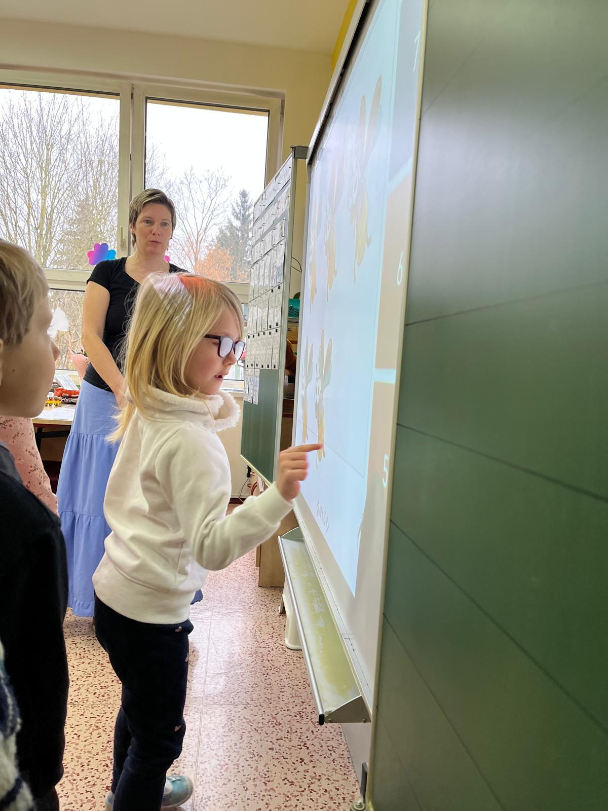 předškoláci - návštěva ZŠ - 3